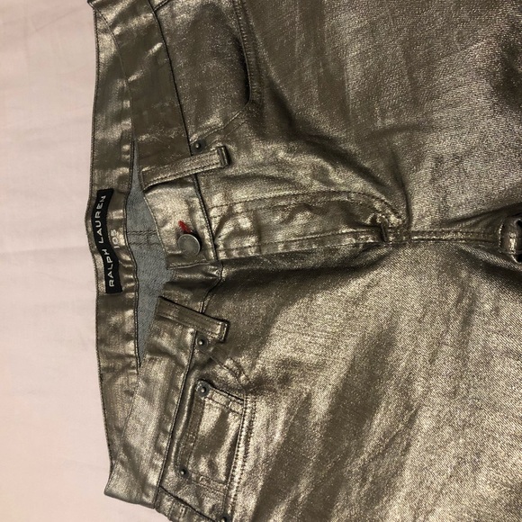 Metallic jeans. - Picture 2 of 5